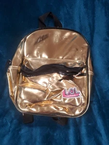 LOL SURPRISE Mini Rucksack Handtasche Schwarz Gold Glitzer Glitter Braun Mädchen - Bild 1 von 4