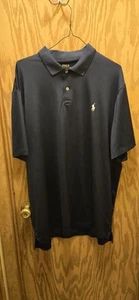 Polo Ralph Lauren Performance Poloshirt Herren Größe XL Blau Kurzarm Polo - Bild 1 von 7