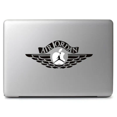 Air Jordan Vinyl Decal Sticker for Macbook Air/Pro Laptop Car Window Wall Decor - Image 1 of 4