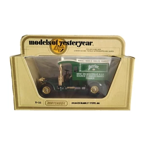 Matchbox Models of Yesteryear Y-25 1910 Renault Type AG Diecast Car NIB Vintage  - Picture 1 of 7