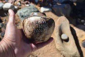 Exquisite Contemporary Navajo Milam Auctions pottery signed - Picture 1 of 4