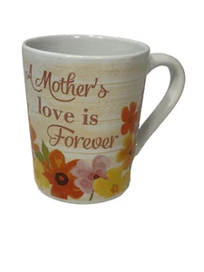 NUEVA TAZA DE CAFÉ TAZA flomo A MOTHERS LOVE IS FOREVER flores florales - Imagen 1 de 8