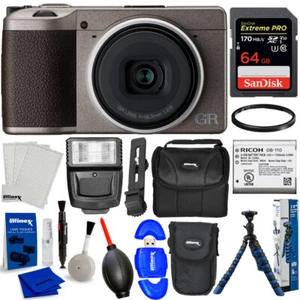 Ricoh GR III Diary Edition Digital Camera 01249 - 10PC Accessory Bundle - Picture 1 of 5