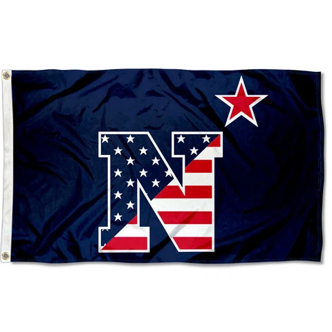 Navy Midshipmen Patriotic NCAA Flag Tailgating Banner Cover