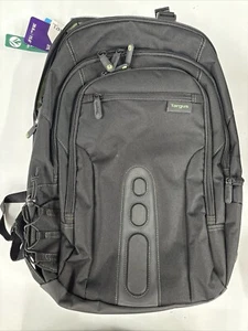Targus Backpack 15.6” Spruce 27L EcoSmart Checkpoint-Friendly TBB013US Black - Picture 1 of 7
