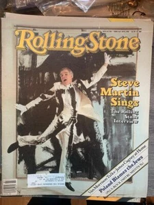 1982 Rolling Stone magazine, Steve Martin GOOD - Imagen 1 de 1