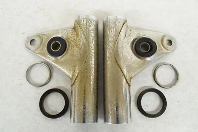 KAWASAKI 1974 1975 1976 1977 KZ400 KZ 400 HORQUILLA FARO SOPORTE JUEGO DE CUBIERTA Foto 1 de 4