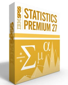 SPSS Statistics Grad Pack 27.0 PREMIUM-Windows or Mac - 12 month license - Picture 1 of 1
