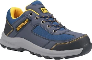 Caterpillar Elmore Lo S1P Mens navy steel toe/midsole work safety trainer shoes - Picture 1 of 1