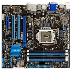 Placa Base ASUS P8B75-M Socket 1155 DDR3 PCI-E 3.0 SATA6 VGA DVI HDMI USB3.0 - Imagen 1 de 1