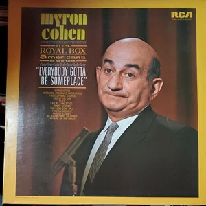 Myron Cohen Everybody Gotta Be Someplace vinyl c7350c RCA Records - Bild 1 von 2
