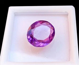 Loose Gemstone CERTIFIED Natural Kashmiri Bi-Color Oval Cut Sapphire 11.40 Ct - Picture 1 of 4