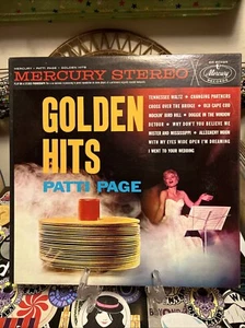 PATTI PAGE ~ GOLDEN HITS ~ Vinyl Lp MERCURY RECORDS (SR 60495) Tested - Picture 1 of 24