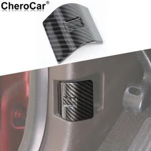 Cubierta de moldura del panel de interruptor del capó del motor para Ford F150 2009-20 fibra de carbono - Imagen 1 de 10