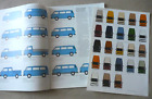 1986 VW BUS COMBI TRANSPORTER Brochure Coloris Catalogue Prospekt Folder French