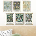 6pcs Unframed Pictures RetroAesthetic Floral Gift Bedroom Wall Art Print