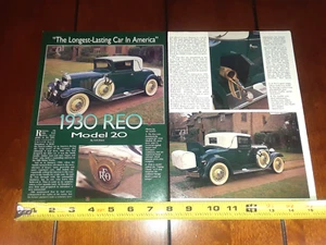 1930 REO MODELO 20 ARTÍCULO ORIGINAL 1995 - Imagen 1 de 3