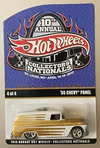 Hot Wheels 10th Collectors Nationals 55 Chevy Panel #403/1200 - Foto 1 di 2