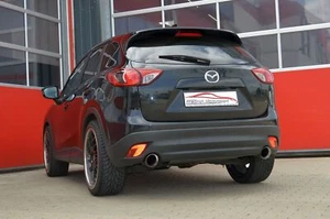 Sistema de escape deportivo dúplex Friedrich Motorsport 70 mm para Mazda CX-5 2,2 l - Imagen 1 de 2