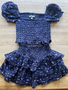 Katie J NYC Tween Top + Skirt Set - Size 8/10 - Picture 1 of 3