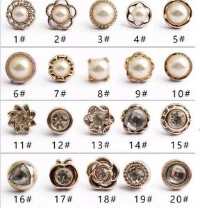 40 Pcs Pin Brooch Press Buttons For Clothes Safety Decoration Shirt Pins Women - Picture 1 of 3
