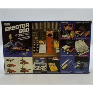 VINTAGE GABRIEL ERECTOR 500 MOTORIZED REMOTE CONTROL CONSTRUCTION - Picture 1 of 11