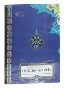An Artist's Interpretation Of Middle Earth Map Peter Fenlon Sealed MERP 1982 RPG - Picture 1 of 2
