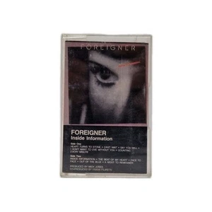 Musikkassette - FOREIGNER - Inside Information 1987 Tape MC - Bild 1 von 3