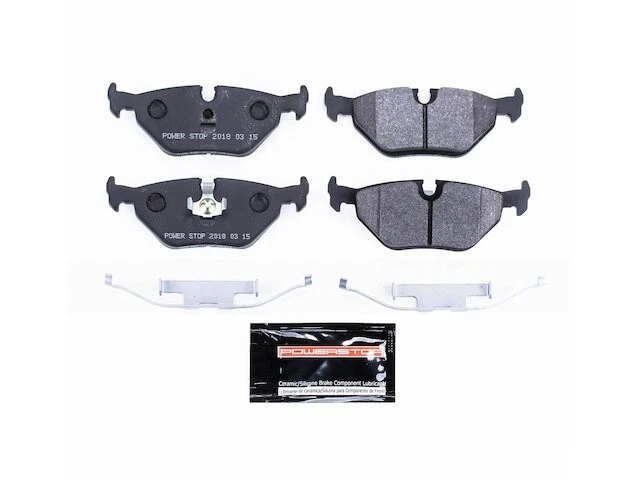 Juego de pastillas de freno trasero para BMW 735iL 1988-1992 1989 1990 1991 GX351BC Foto 1 de 1