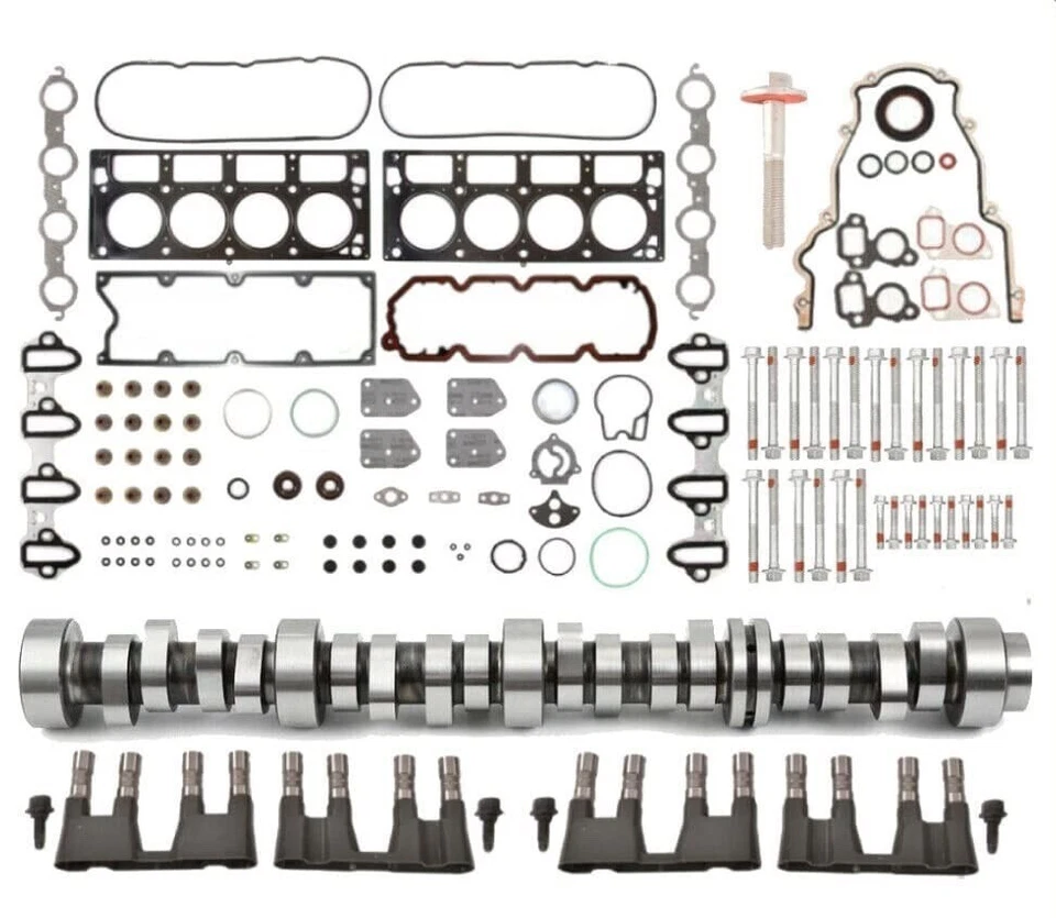 Kit completo de reconstrucción NO AFM etapa 2 cámara descuidada 2007-2013 GM 5,3 LS camión SUV Foto 1 de 4
