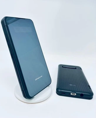 Funda Original LG Doble Pantalla para Teléfono LG V60 ThinQ 5G - Modelo LM-V605N - Negra Foto 1 de 4