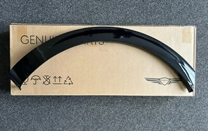 Rear Fender Molding Wheel Flare Garnish 2022-2025 GV70 2.5L Right Hand BLACK - Picture 1 of 3