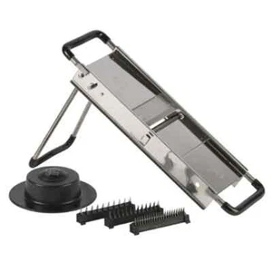 Louis Tellier 15000 du Chef Stainless Mandoline Slicer w/ Polycarbonate Guard - Picture 1 of 1