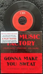 C & C Music Factory – Gonna Make You Sweat (Everybody Dance Now) 7'' IMPORT VG - Imagen 1 de 8