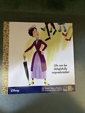 D23 EXPO Disney Little Golden Books Mary Poppins Poster 12”x12”