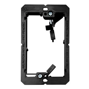 Arlington® LV1 Single-Gang Low-Voltage Mounting Bracket for Old Work - Picture 1 of 7