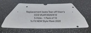 Ersatz Abreißblende passend für ANEST IWATA VIUAF2020/K10 (10er Pack) 5 Loch - Bild 1 von 1