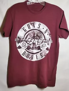 Bravado Guns N Roses Band Unisex Grafik T-Shirt Größe Small Burgund - Bild 1 von 7