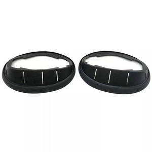 Pair Rubber Rearview Mirror Base Gasket Seal Pad For MINI Cooper Clubman R55 R56 - Picture 1 of 10