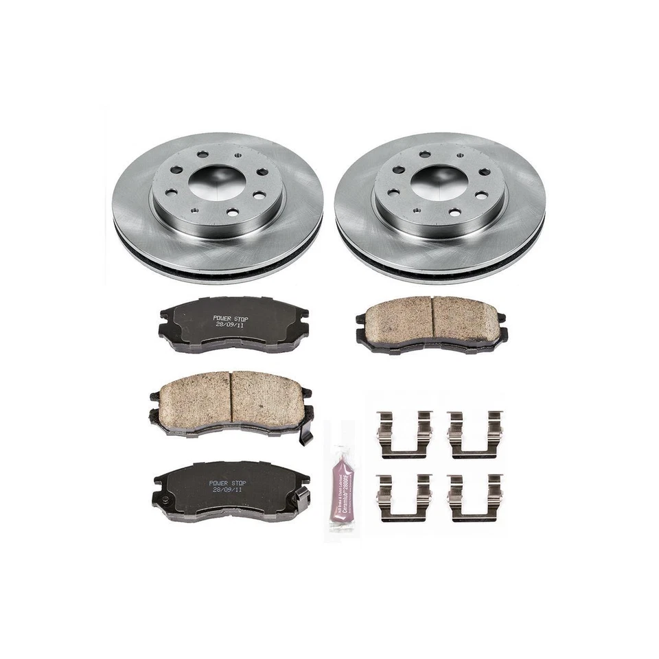 PowerStop Disc Brake Kit - Front - Eagle Summit 1993-1995 OE Stock Replacement L - Изображение 1 из 4
