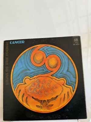 Cancer Signs Of The Zodiac SP 4214 Vintage Vinyl Record LP Horoscope Celestial  - Image 1 of 4