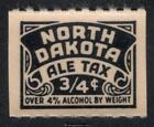 NORTH DAKOTA Beer Revenue ND B67 mint, VF