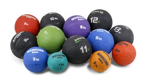 Medizinball Gummi - Ball - Fitness - Kraft - Ventil - Springend - 1 bis 13 kg - Bild 1 von 14