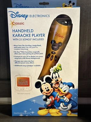 НОВЫЙ портативный караоке-плеер Disney Plug n Play DKS7000-C 25 песен в комплекте новый в коробке - Изображение 1 из 4