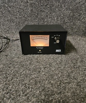 Amperímetro RF MFJ Enterprises 1,8 - 30 Mhz MFJ-834 Foto 1 de 2