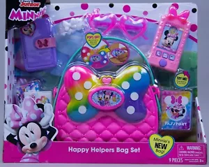 Disney Minnie Mouse Happy Helper Borsetta Set Gioco 9 Pezzi Nuovo con scatola - Foto 1 di 2