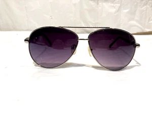 Italy Design 216 Aviator Sunglasses w Purple Lenses - Picture 1 of 10