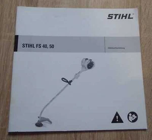 Stihl Freischneider FS40 + FS50 Bedienungsanleitung  - Bild 1 von 1