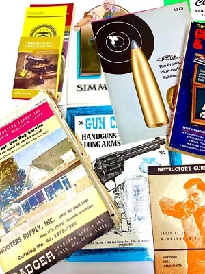 VINTAGE Gun Enthusiast Catalog Manual LOT 17pcs! Reloaders - Image 1 of 4