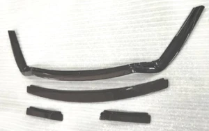 Spoiler labbro splitter anteriore in fibra di carbonio stile NOV adatto per Ferrari F12 Berlinetta - Foto 1 di 2